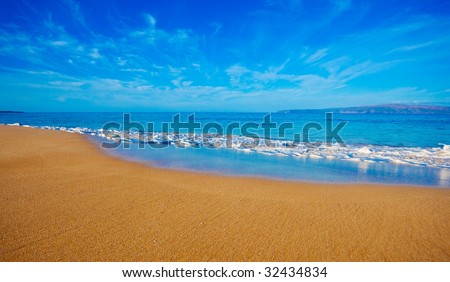 Tropical Beach, Hawaii