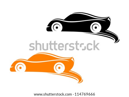 Racing Car Silhouette