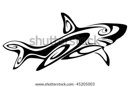 shark teeth tattoo. shark tattoo for design
