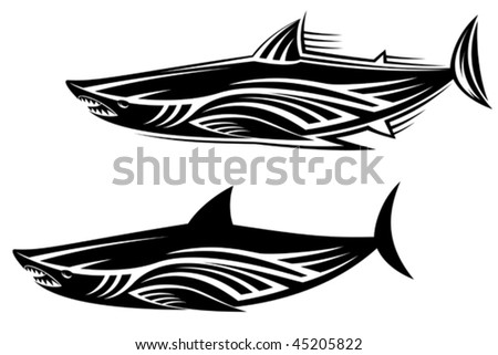 olold school hammerhead shark tattooed by johannes skindeeplove,