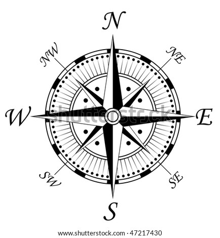compass symbol north