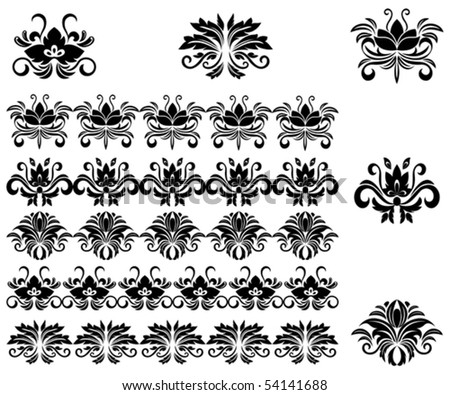 flower patterns and designs. flower designs patterns. stock