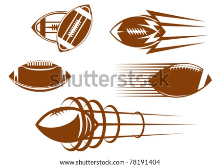 Football Logo Design   on American Football Symbols For Mascots Or Sports Design  Such A Logo