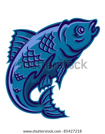 Jumping Fish Logo