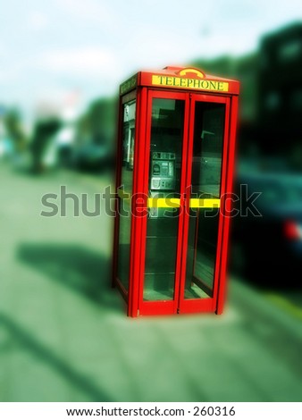 This is a telephone box.