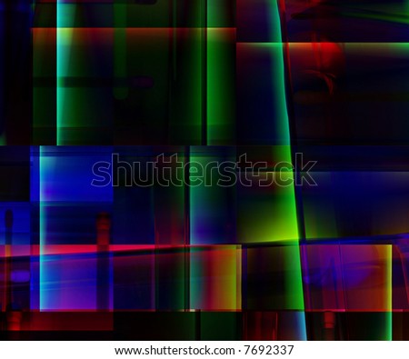 A simple abstract colour pattern background image, made out of lines.