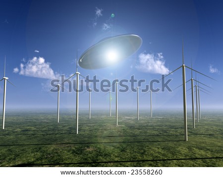Ufo Wind Turbine