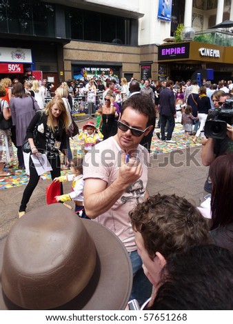 LONDON - JULY 18: Danny Dyer at Toy Story 3 Premiere July 18, 2010 in Leicester Square London, England.