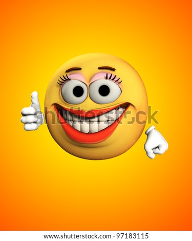 Female Cartoon Face Stock Photo 97183115 : Shutterstock