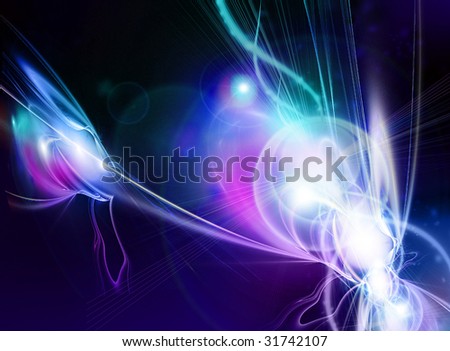 Energetic background, in the directed motion