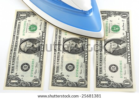 ironing money / money laundering