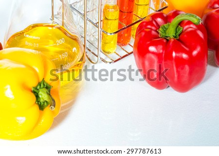 vegetable test, Pepper, Genetic Modification, Scientific Experiment