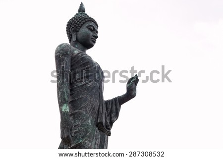 Buddha statue thai isolated Buddha statue thai isolated