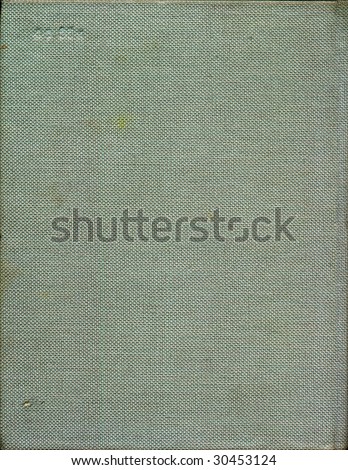Background of cover of ancient book made of natural canvas.