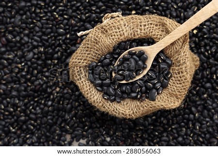 black bean in the sack