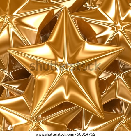 gold stars background. stock photo : Gold stars