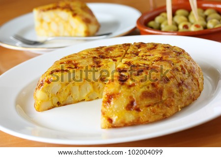 tortilla, spanish omelet, spanish omelette, spanish cuisine