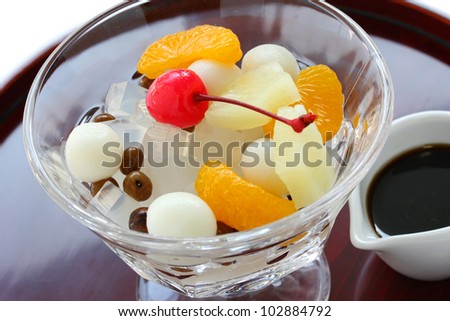 Japanese Fruit Dessert
