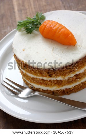 homemade carrot cake