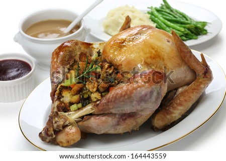 roast turkey, roasted turkey, thanksgiving dinner