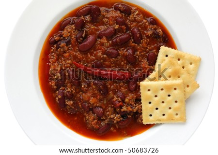 Chili beans,Chili con carne