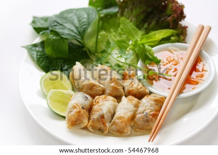 Cha Gio,  Nem Ran , Vietnamese Crispy Spring Roll