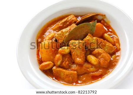 beef massaman curry, thai food