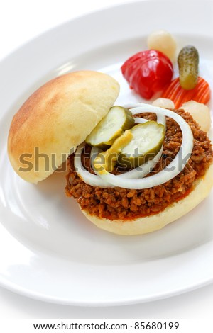 Ground Beef Sandwich