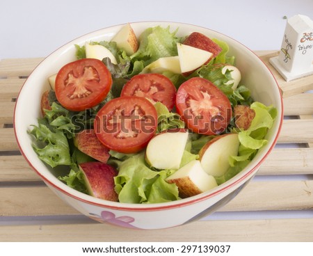 tropical salad/clean food