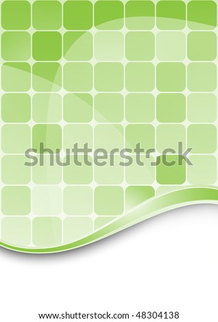 green abstract wallpaper. stock vector : Green abstract