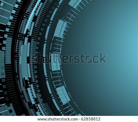 Banque d'images gratuite !  Stock-vector-blue-technology-background-with-circle-patterns-vector-illustration-62858812