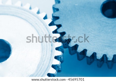 gears as industrial technology concept