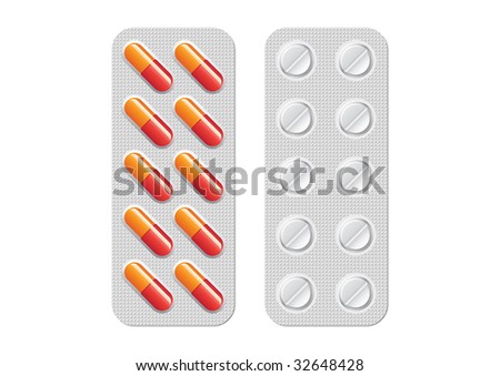 tablets and capsules. tablets and capsules