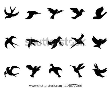 Birds Flying Silhouette