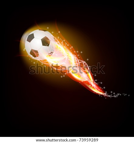 football ball drawing. stock vector : Football ball