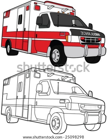 Ambulance Colour In