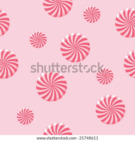 Round Peppermint Candy