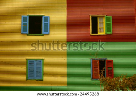 Colorful Shutters