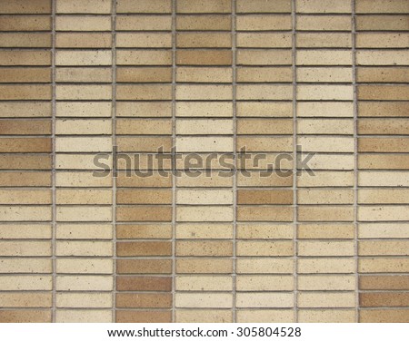 straight orange brick pattern