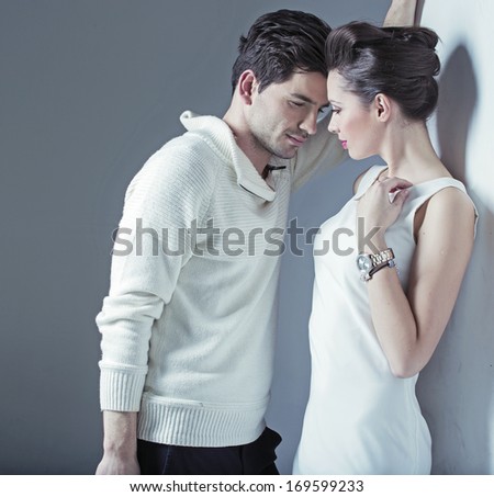 Elegant Smiling Couple