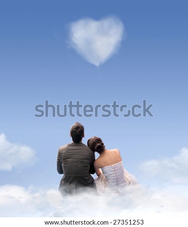 stock photo : Wedding Photo of a Couple