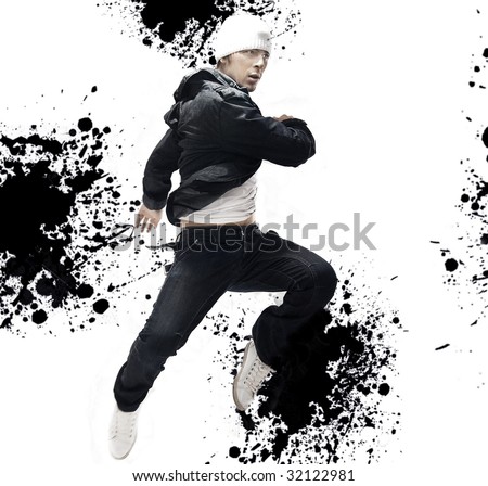 Hip+hop+dancer+clipart