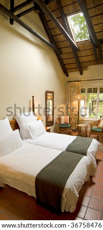 Guest house room in Africa