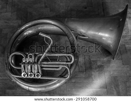 French Horn, Yerevan, Armenia - May 2015