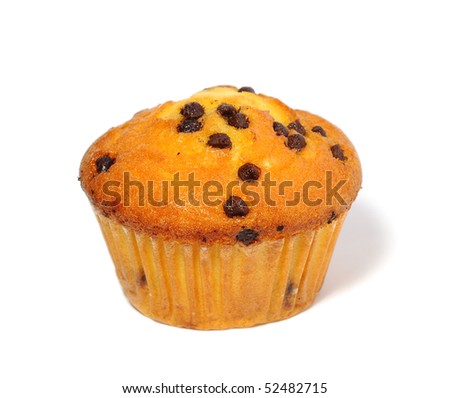 اروع تشكيلة لمحبي الكاب كيك Stock-photo-muffin-on-white-background-52482715