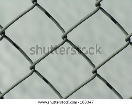 wire fence close-up