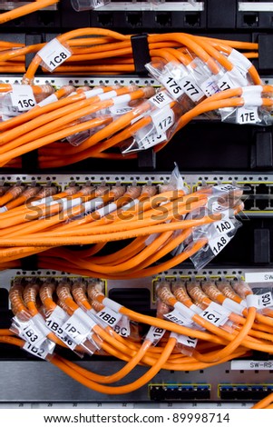 image of internet router network connectors