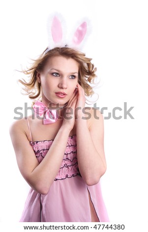 http://image.shutterstock.com/display_pic_with_logo/326464/326464,1267477420,14/stock-photo-woman-wearing-fancy-dress-on-halloween-a-young-female-dressed-up-as-rabbit-cute-girl-in-sexy-47744380.jpg
