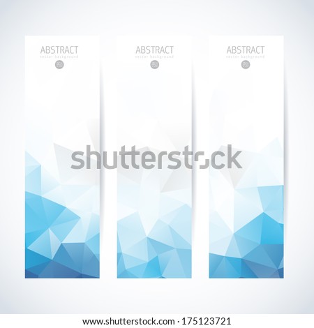 Abstract vector vertical banner Abstract vector vertical banner