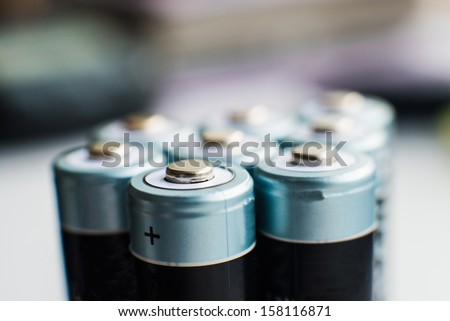 close up photo of batteries group